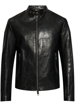 Bally Adrien Brody leather jacket - Black