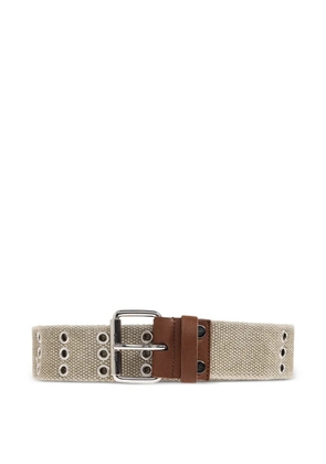 MARANT eyelet belt - Neutrals