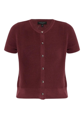 rag & bone buttoned knitwear - Red