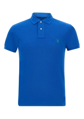 Polo Ralph Lauren Polo Pony-embroidered polo shirt - Blue