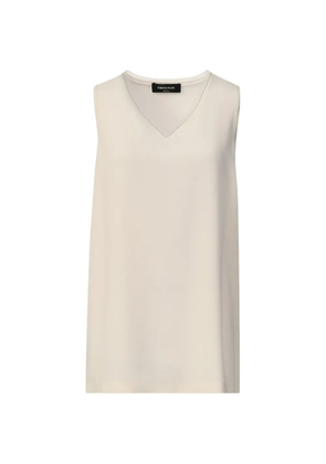 Fabiana Filippi V-neck sleeveless top - Neutrals