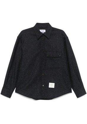 Thom Browne tweed shirt - Blue