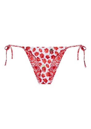 Versace reversible bikini briefs - Red