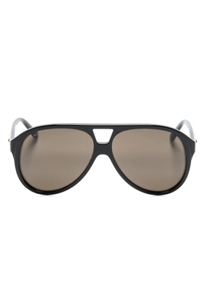 Gucci Eyewear pilot-frame sunglasses - Black