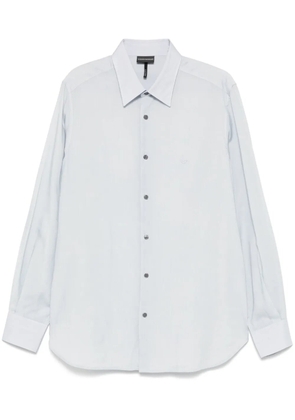 Emporio Armani pinstripe shirt - Blue