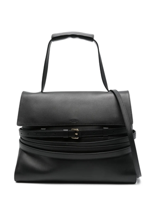 Moschino medium Tie Me shoulder bag - Black