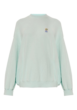 American Vintage Ytibay patch sweater - Blue