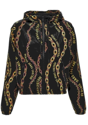 Versace Jeans Couture Chain Couture zip hoodie - Black