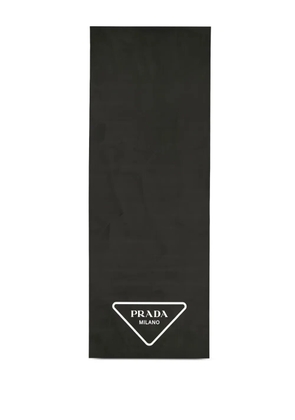 Prada logo-print travel mat - Black