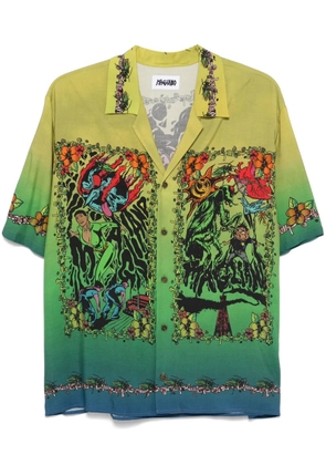 Magliano printed short-sleeve shirt - Yellow