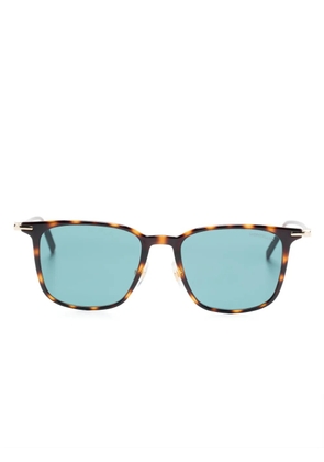 Montblanc square-frame sunglasses - Brown