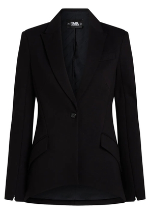 Karl Lagerfeld single-breasted blazer - Black