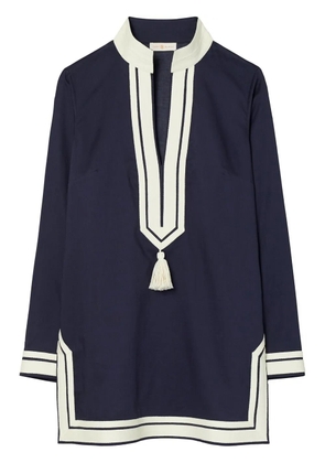 Tory Burch Tory cotton tunic - Blue
