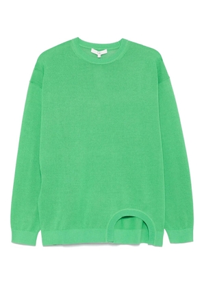 Tibi cut-out sweater - Green