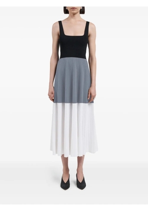 Maria McManus square-neck midi dress - Black