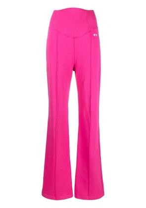 Chiara Ferragni high-waisted flared trousers - Pink