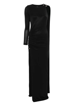 NISSA backless maxi dress - Black