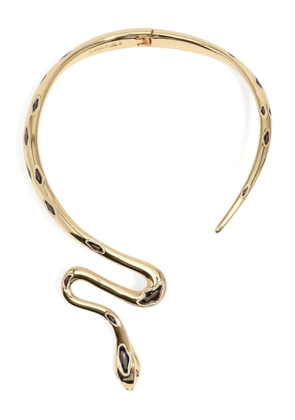 Bimba y Lola snake necklace - Gold