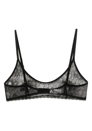 Kiki de Montparnasse Dahlia Soft lace bra - Black
