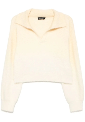 tout a coup brushed jumper - Neutrals