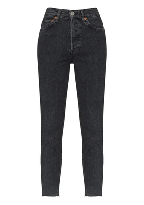RE/DONE 90s high-rise cropped jeans - Black