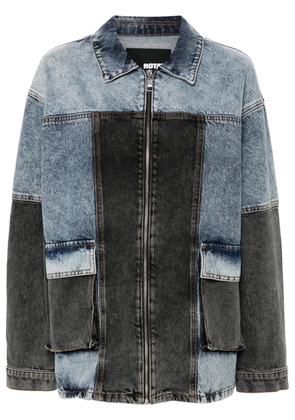 ROTATE BIRGER CHRISTENSEN patchwork jacket - Blue