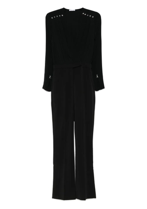 Patrizia Pepe wrap-design jumpsuit - Black