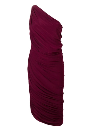 Norma Kamali ruched tube cocktail dress - Red