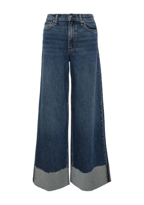 rag & bone cuff sofie trousers - Blue