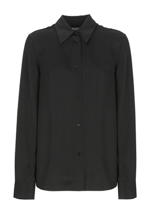 Jil Sander long-sleeved collared shirt - Black