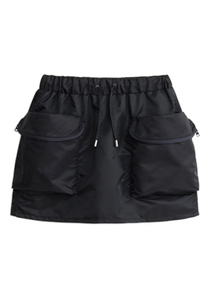 Alpha Industries nylon mini skirt - Black