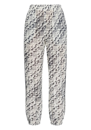 Tory Burch printed trousers - White