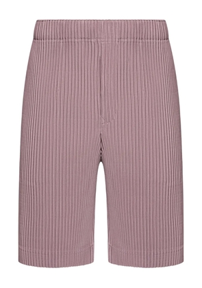 Homme Plissé Issey Miyake pleated shorts - Purple
