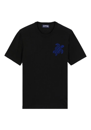 Vilebrequin logo-print T-shirt - Black