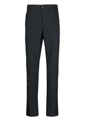 MASTER BUNNY EDITION logo-print water-repellent trousers - Blue