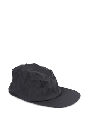 Homme Plissé Issey Miyake pleated curved-brim cap - Black