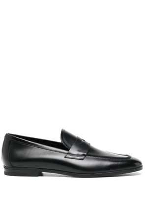 TOM FORD leather loafers - Black