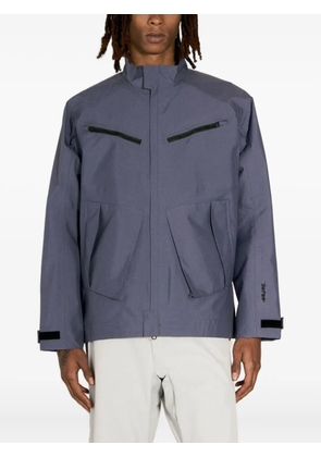 GR10K logo-embroidered jacket - Blue