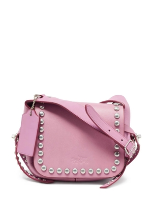 Coach Vintage stud-embellished crossbody bag - Pink