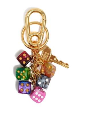 Bimba y Lola Dice keyring - Gold