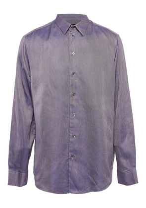 Giorgio Armani Pre-Owned cotton shirt - Purple