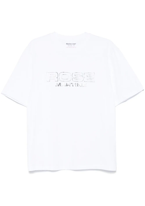Martine Rose logo-print T-shirt - White