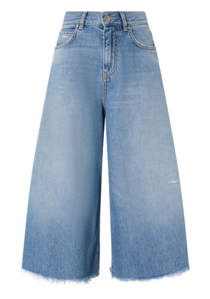 PINKO fringed flared jeans - Blue