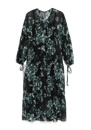 Scotch & Soda Fil Coupe maxi dress - Black