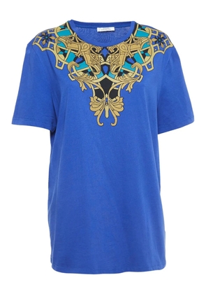 Versace Pre-Owned baroque-print T-shirt - Blue