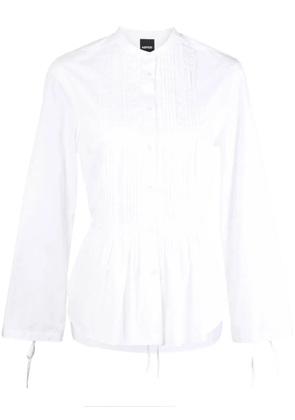 ASPESI peplum button-up shirt - White