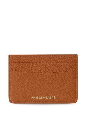 MAISON de SABRÉ Leather Card Holder - Brown