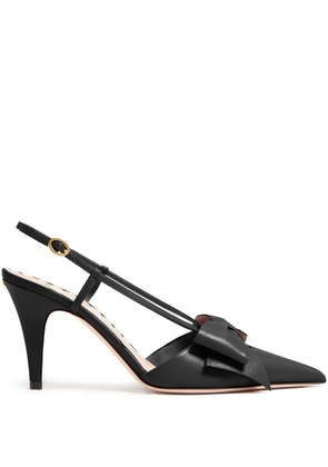 Valentino Garavani 85mm Bowow slingback pumps - Black