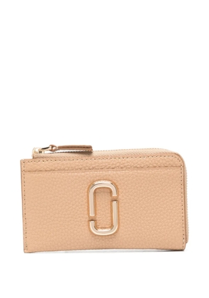 Marc Jacobs logo-detail zip-fastening wallet - Neutrals