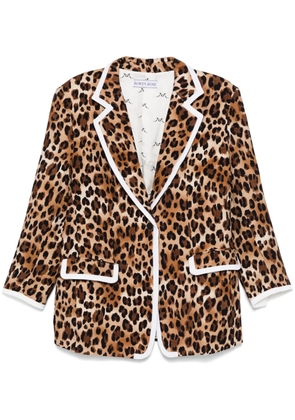 Rowen Rose leopard-print blazer - Neutrals